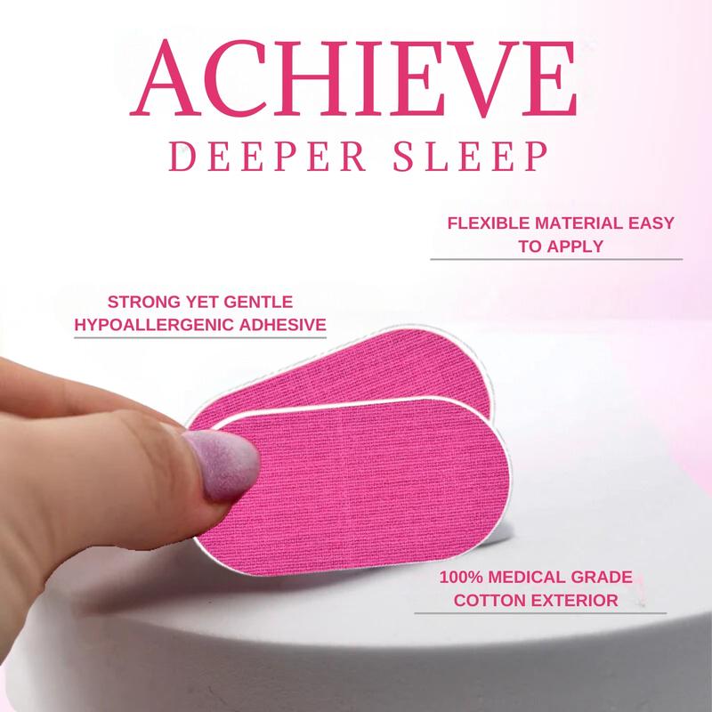 Queen Mouth Tape - 3 month supply mouth tape, pink, gentle, adhesion, 30 Strips, sports accessories,