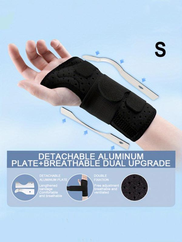 Adjustable Breathable Sports Wristband with Velcro Design, Sports Wristband for Men & Women, Wrist Support for Injury