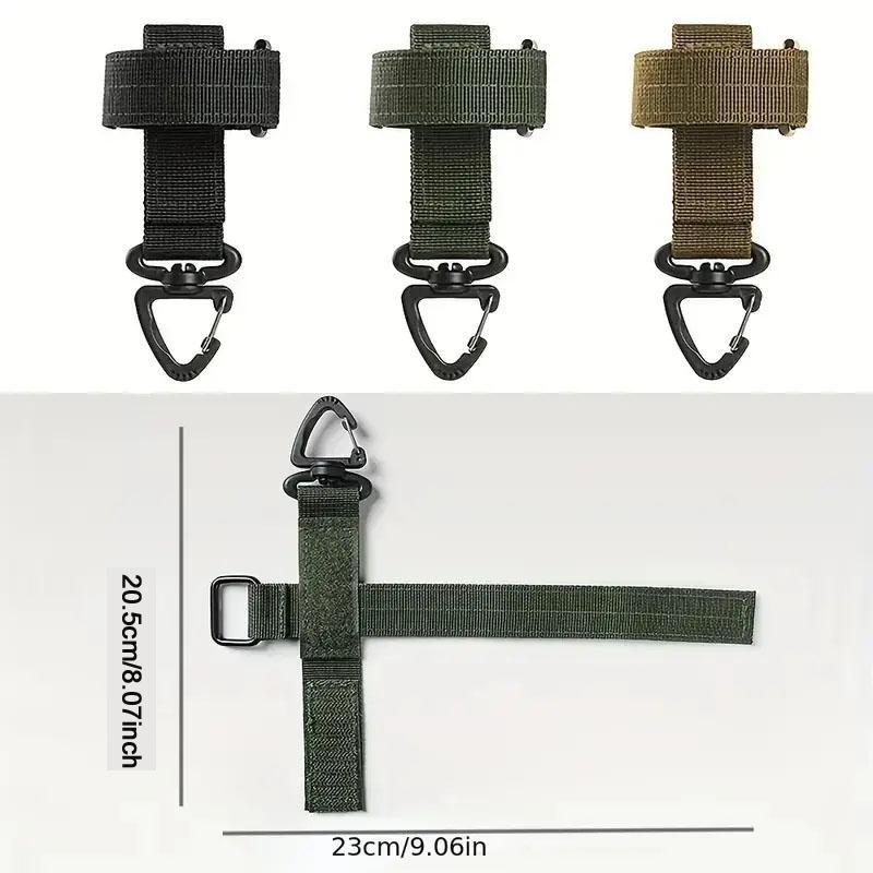 Random Color Rope Storage Buckle, 1 Count Outdoor Camping Backpack Carabiner, Outdoor Camping Hiking Accessories