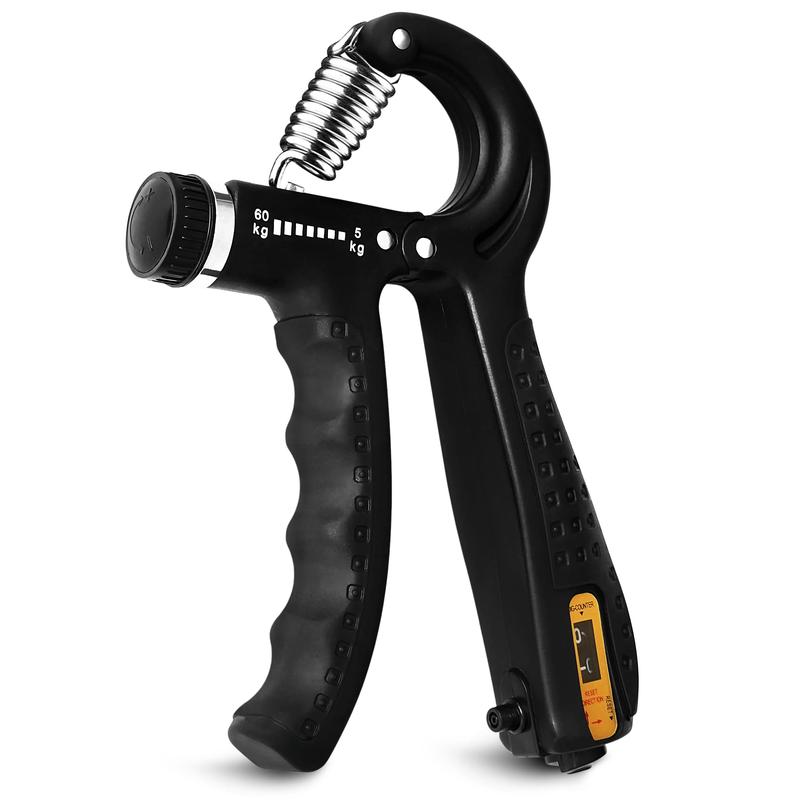 Hand Grip Strengthener Trainer with Adjustable Resistance 10-130lbs (4.5-59kg), Forearm Hand Grip Strength Exerciser for Muscle Building, Injury Recovery, and Therapy Stress Relief