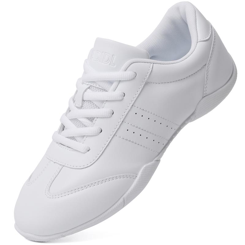 Cheer Shoes Women White Cheerleading Shoes Girls & Youth Varsity Cheer Shoes for Kids Athletic Dance Shoes Flats