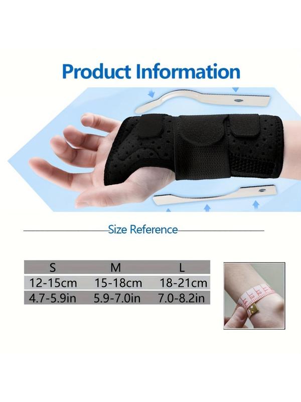 Adjustable Breathable Sports Wristband with Velcro Design, Sports Wristband for Men & Women, Wrist Support for Injury