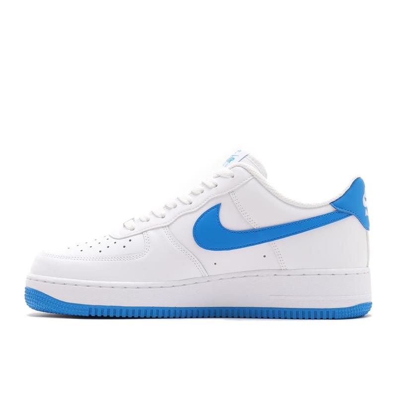 Nike Air Force 1 Low '07 White Photo Blue FJ4146-103 Men's Fashion Sneaker New