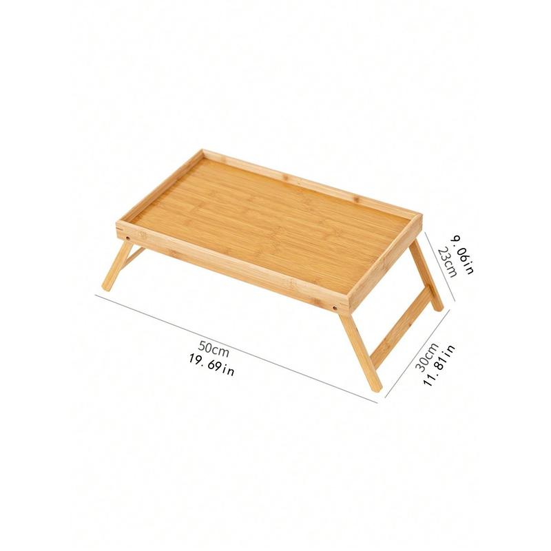 LIUXGYU Folding Desk with Foot Tray and Creative Tray - Lazy Bed Table, Multipurpose Sofa Table, Ideal for Outdoor Camping and Leisure - Folding Desk