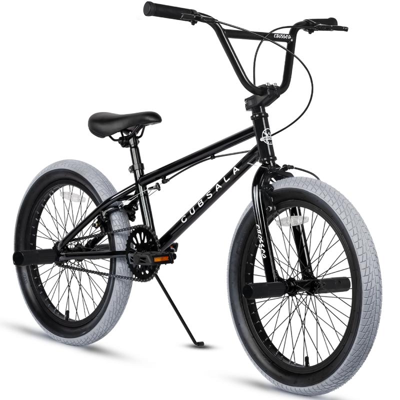 cubsala Crossea 18 20 inch Freestyle BMX Bicycle for Boys Girls and Beginner-Level Rider, Multiple Colors