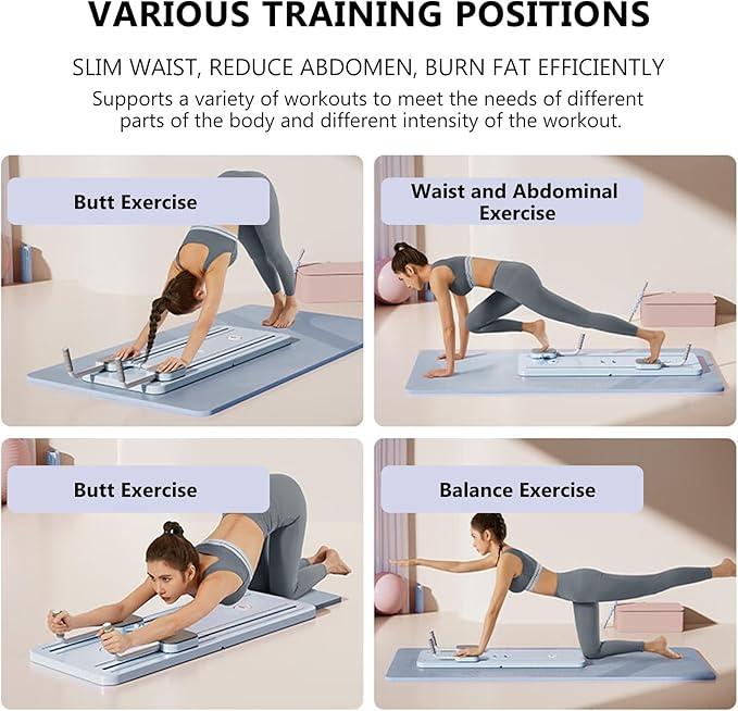 Pilates Board, Multifunctional Abdominal Board, Ab Core Trainer, Ab Trainer Machine, Ab Board, Exercise Board, Abs Workout Equipment, Core Workout Equipment