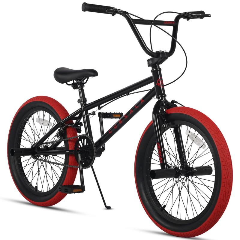 cubsala Crossea 18 20 inch Freestyle BMX Bicycle for Boys Girls and Beginner-Level Rider, Multiple Colors