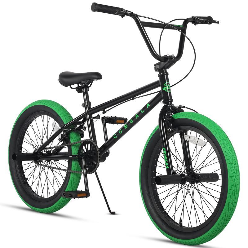 cubsala Crossea 18 20 inch Freestyle BMX Bicycle for Boys Girls and Beginner-Level Rider, Multiple Colors