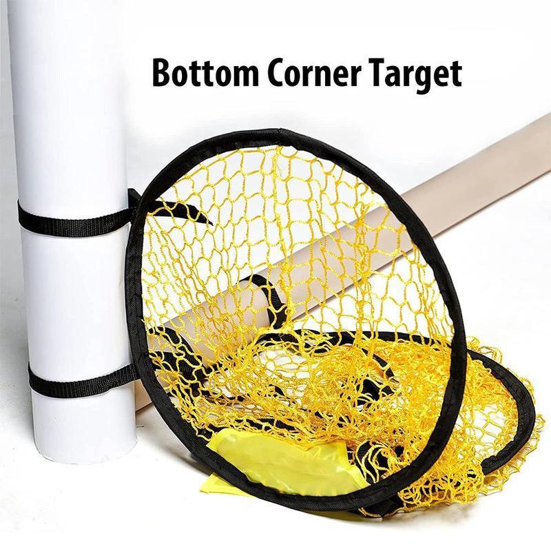 Football Target Net, Football Training Net with Adjustable Strap, Football Goal Practice Net for Home Outdoor Indoor