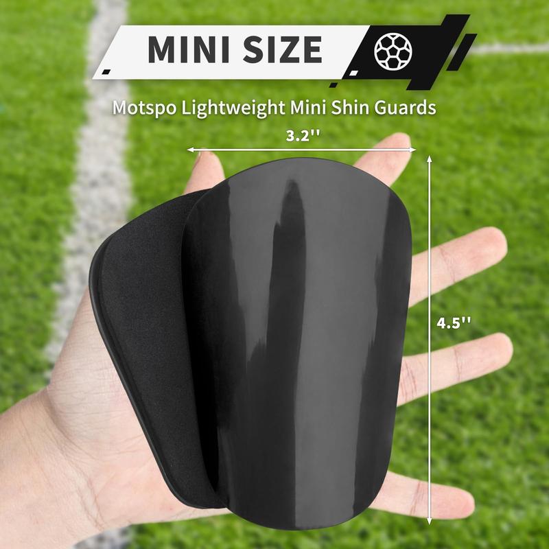 Soccer Mini Shin Guards for Adults - Extra Small Shin Guards Soccer - Miniature Shin Pads So Light and Comfortable for Boys, Girls, Men, and Women