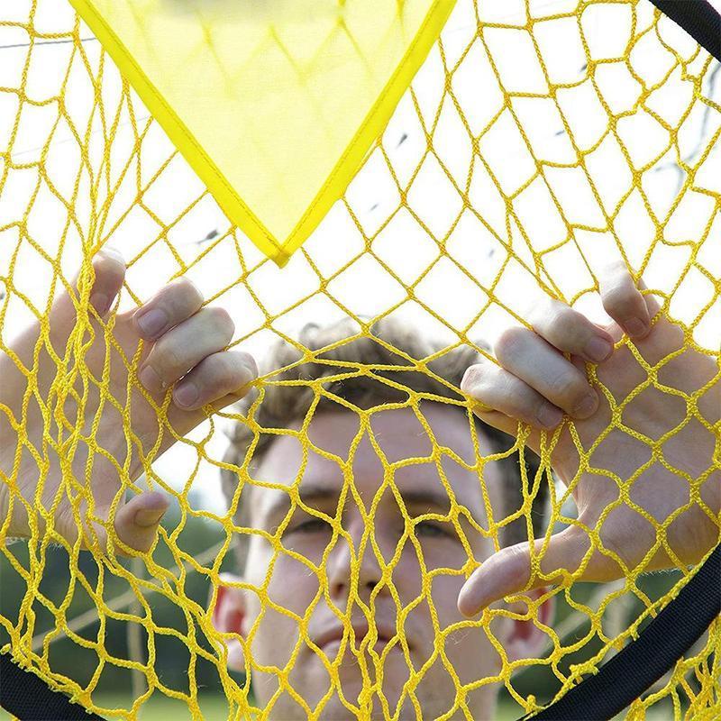 Football Target Net, Football Training Net with Adjustable Strap, Football Goal Practice Net for Home Outdoor Indoor