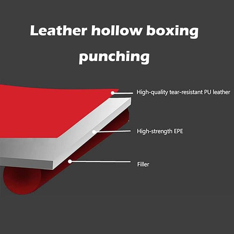 Professional Boxing Sandbag, Summer Gifts, 1 Set PU Leather Heavy Hollow Punching Sandbag, Tear-resistant Boxing Equipment for Martial Arts Training, MMA, Home Gym, Christmas, Christmas Gift