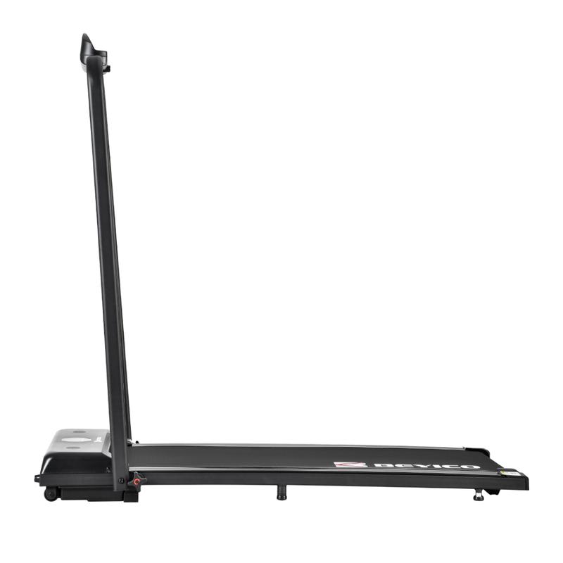 6.2MPH Foldable Walking Pad Treadmill, 2-in-1 Portable Treadmill with Handle Bar, Ideal for Weight Loss and Obese Users – Under Desk Design for Home & Office, Remote Control, Safety Lock, Easy Storage, with 2-Year Warranty