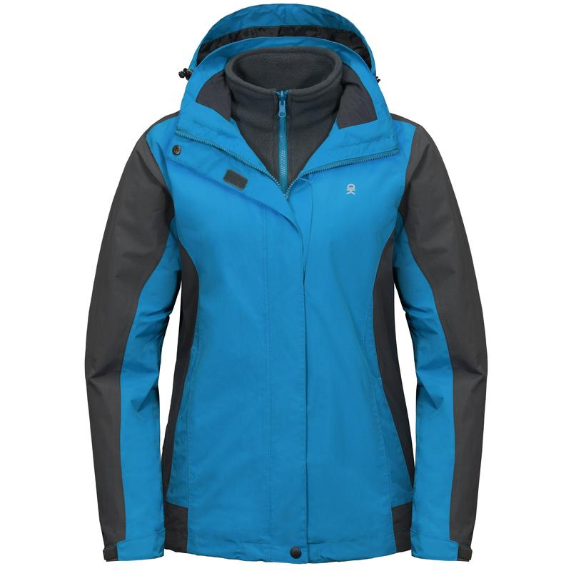 Women's 3 in 1 Winter Ski Warm Fleece Liner Jacket