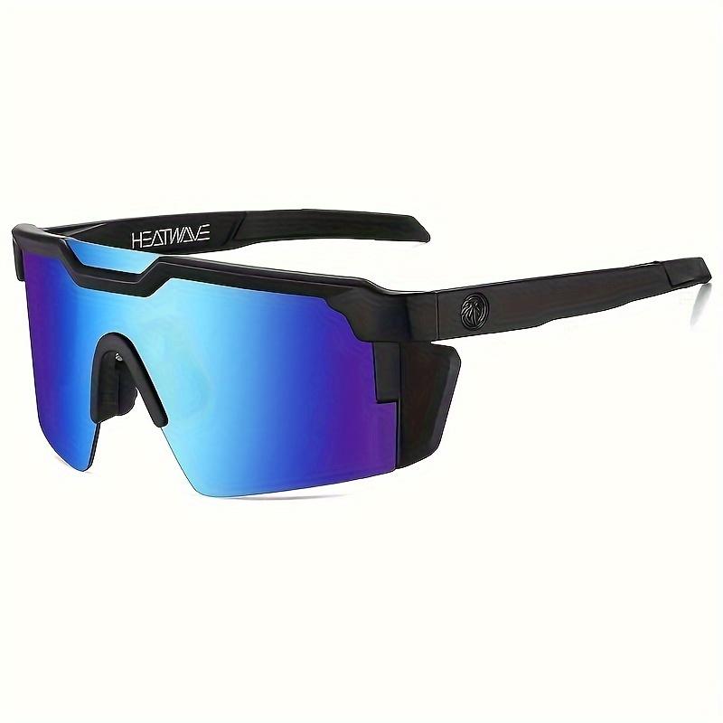 2 Pairs Heatwave Sports Glasses for Men & Women - Hiking Polycarbonate Lenses, Durable PC Frame, Retro Fashion Outdoor Adventure Eyewear, Ideal Christmas or New Year Gift