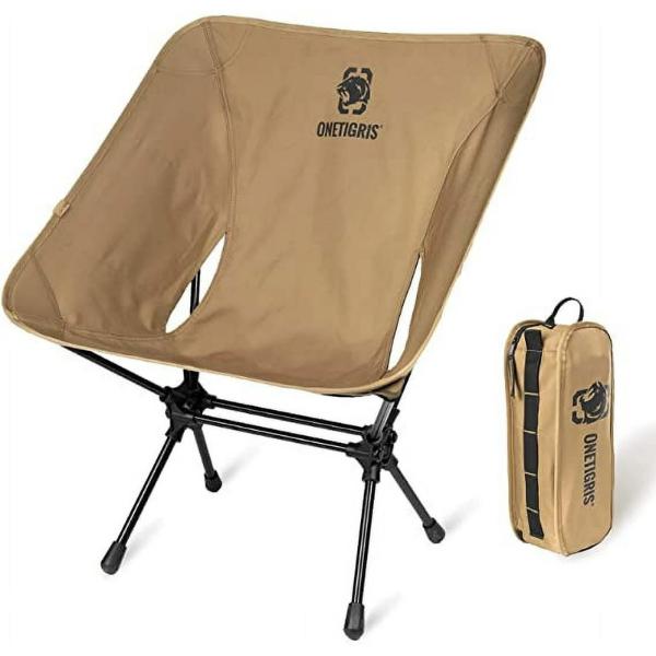 Camping Chair Backpacking , 330 lbs Capacity, Heavy Duty Compact Portable Folding Chair for Camping Hiking Gardening Travel Beach Picnic Lightweight