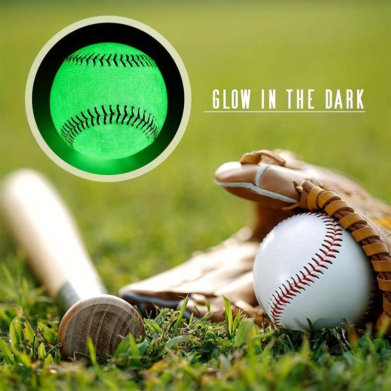 Christmas Glow in The Dark Baseball, Outdoor Sports Equipment for Night Training, Glowing Baseball for Night Games, Night Sports Supplies