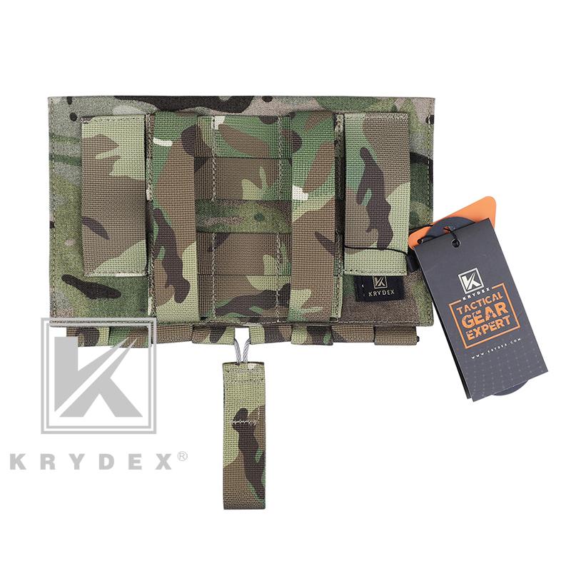 KRYDEX LBT-9022B-T Blow Out MOLLE Medical Pouch Emergency Survival Kit Bag IFAK First Aid Storage Pouch