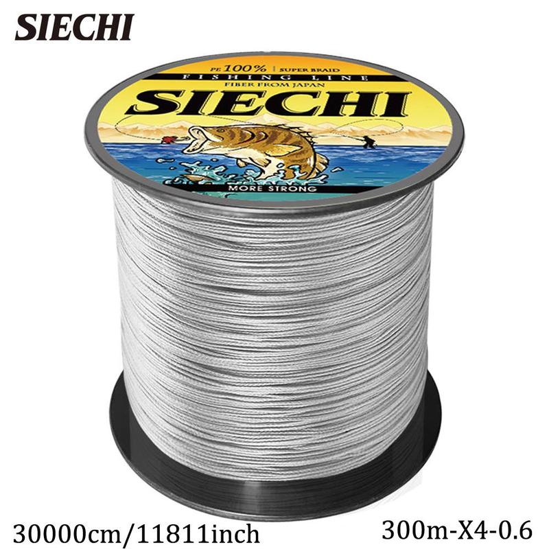 4 Strands Braided Fishing Line, 300m 500m 1000m Strong Power Multifilament PE Line, Carp Accessories, Professional Fishing Accessories