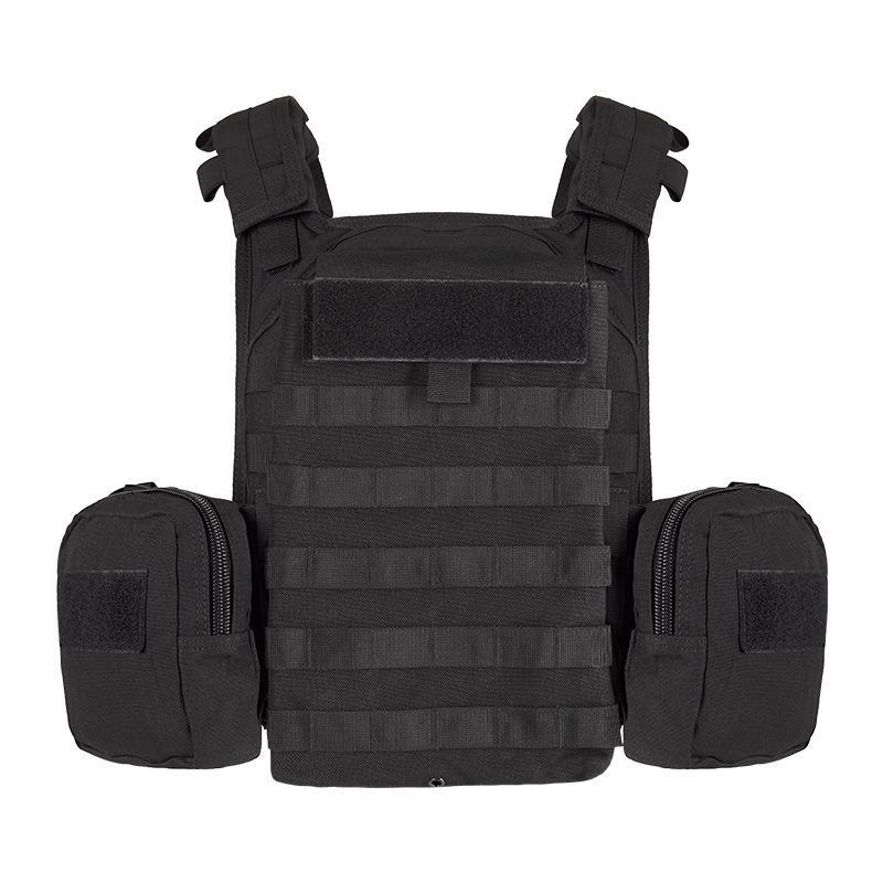 Tactical Vest with Water Bottle Pouch, Multi-pocket Full Protective Tactical Vest, Multi-functional Sports & Outdoor Accessories, Camping Essentials