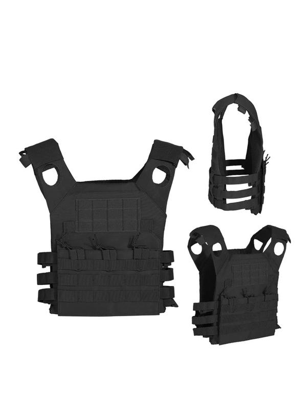 Outdoor Multifunctional Adjustable Detachable Vest Bag, Tactical Hunting Shooting Vest Bag, Breathable Protective Vest Chest Pack, Men's Bum Bags