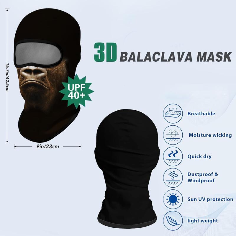 Balaclava Face Mask Men Women Lightweight for Ski Hunting Cycling Fishing