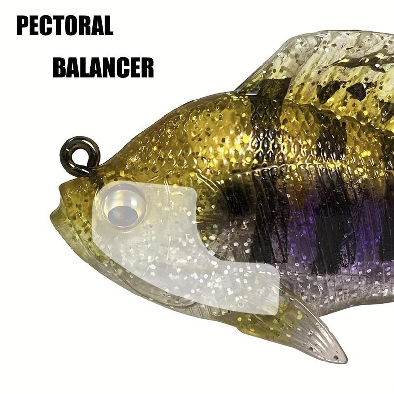 Bionic Paddle Tail Swimbait, 5 Counts set Artificial Bass Bait for Variety Fish, Soft Bait for Freshwater & Saltwater, Fishing Gear, Christmas Gift