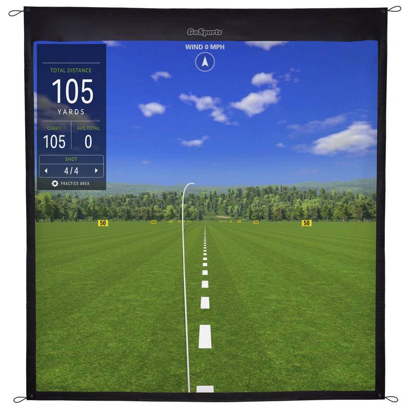 GoSports 7 ft Golf Simulator Impact Screen