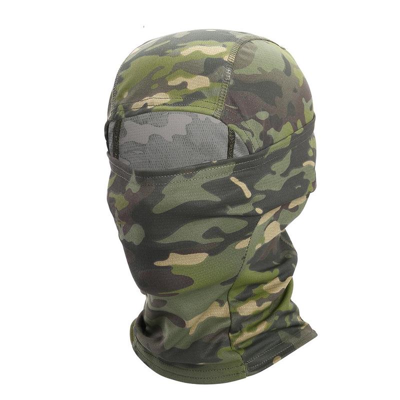 Balaclava Mask, Multi-color Camouflage Print Face Mask, Breathable Quick Dry Sports Hood Headwear, Breathable Full Face Mask for Outdoor Activities, Men Gifts