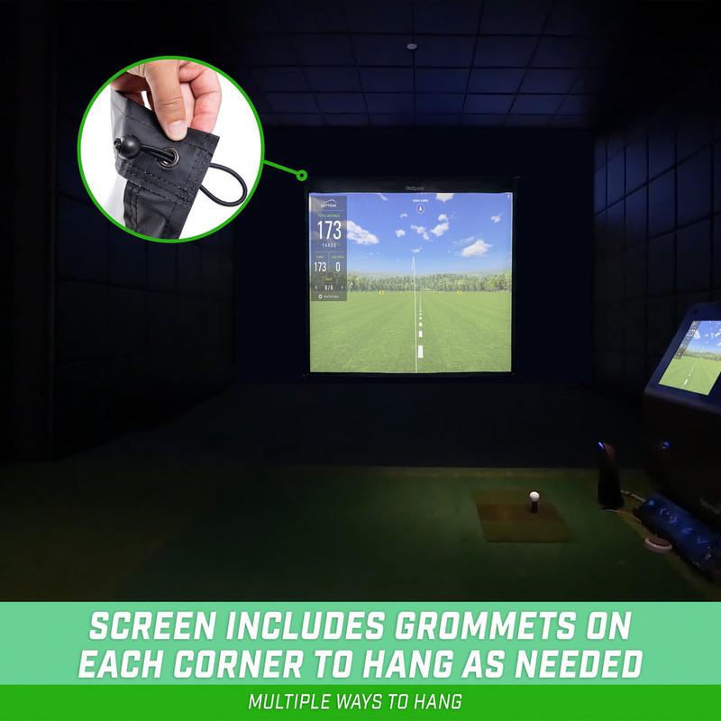 GoSports 7 ft Golf Simulator Impact Screen