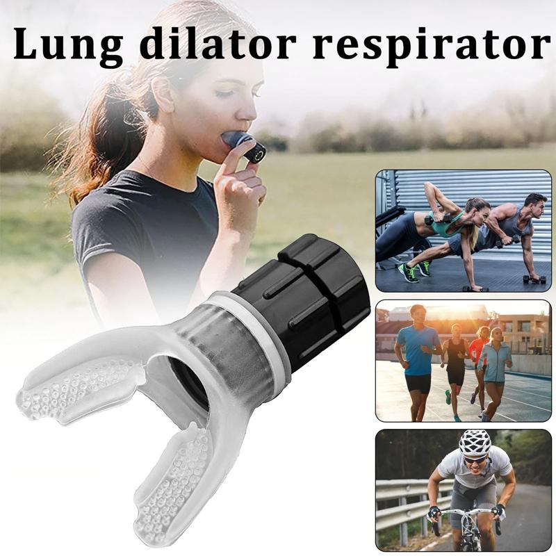 Adjustable Resistance Breathing Trainer, Professional Lung Function Exercise Tool for Home Gym Workout, Aerobics Accessories, Christmas Gift