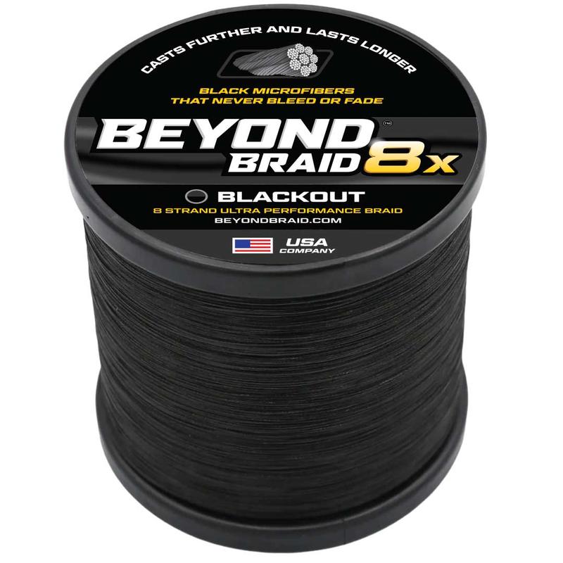 Blackout 8X NO FADE BRAID - Ultra Performance 8 Strand