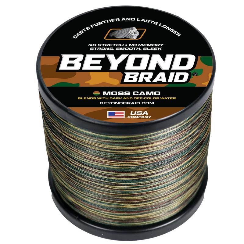 Braided Fishing Line - 300 Yards, Pro Grade Performance for Saltwater & Freshwater- Beyond Braid