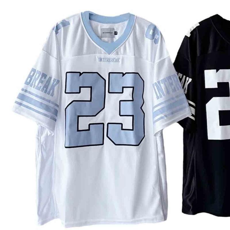 Hot 2024 EMBROIDER 23 Unisex Oversized Sports Jersey - Perfect for Men and Women , jersey, football, sports, stadium, fashion, luxury