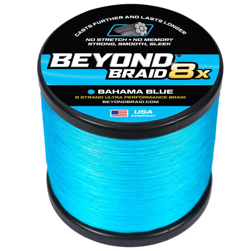 Braided Fishing Line - 300 Yards, Pro Grade Performance for Saltwater & Freshwater- Beyond Braid