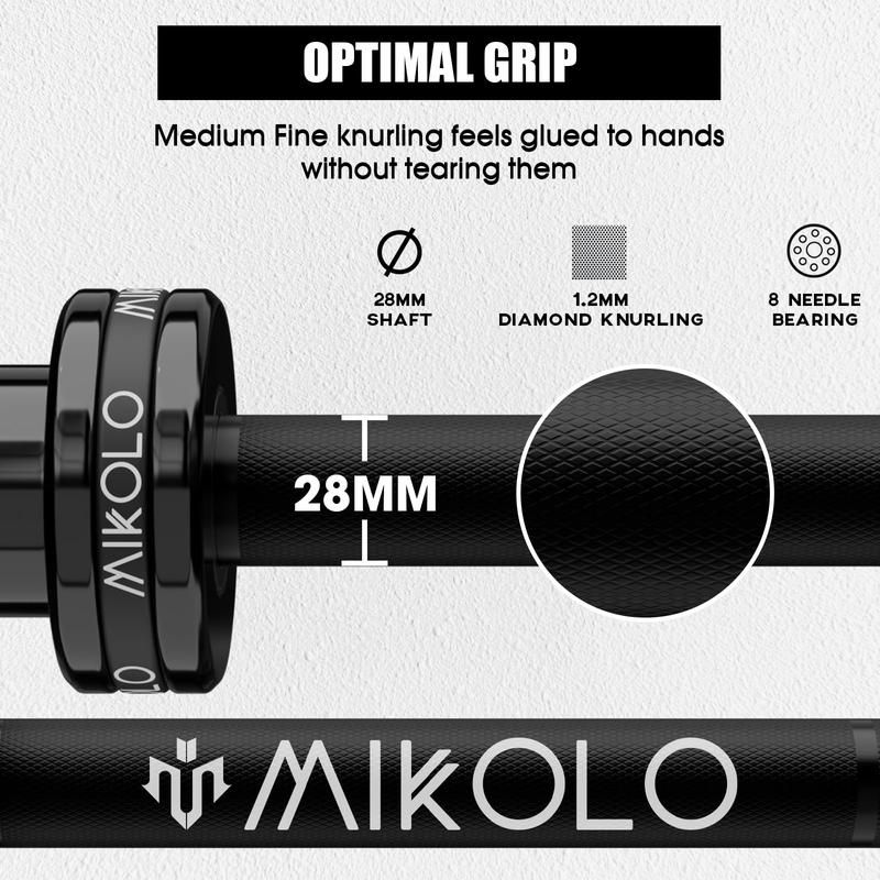 Mikolo Power Cage, 2000LB Squat Rack with Dual Pulley Cable Crossover System, Multifunction Free Weight Home Gym Workout Machine with Attachments