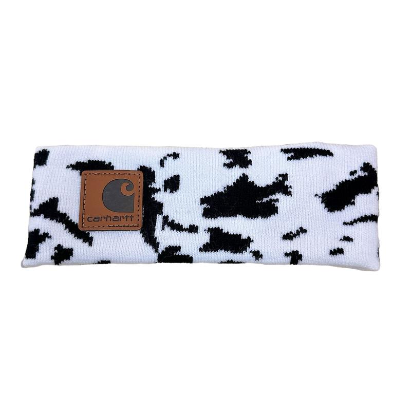 Men's And Women's Cow Headbands, Warm Knitted Headbands, Breathable Sweatbands, Non-Slip, Moisture Wicking, Fitness Sweatbands, Sports Headbands