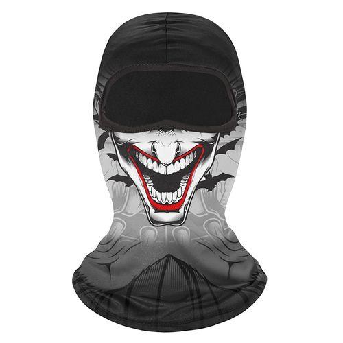 Multi-pack Gothic 3D Printed Balaclava, Skull and Demon Series Head Covering, Breathable Full Face Mask, Outdoor Windproof Half Face Mask for Men and Women, Suitable for Halloween and Day of the Dead