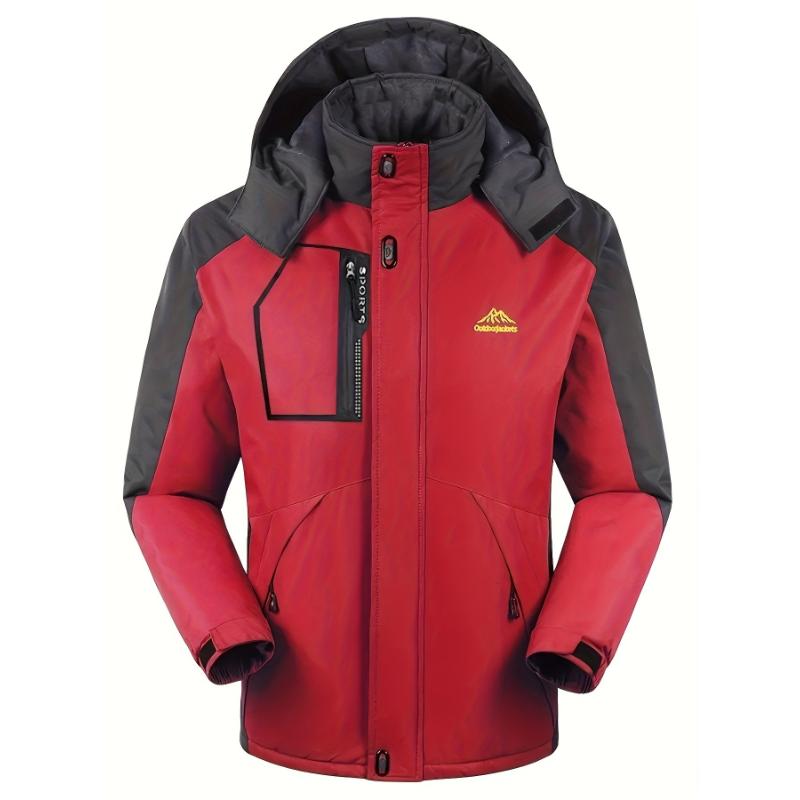 Stay Warm And Dry In This Unisex Fleece Ski Jacket - Perfect For Winter Outdoor Activities!