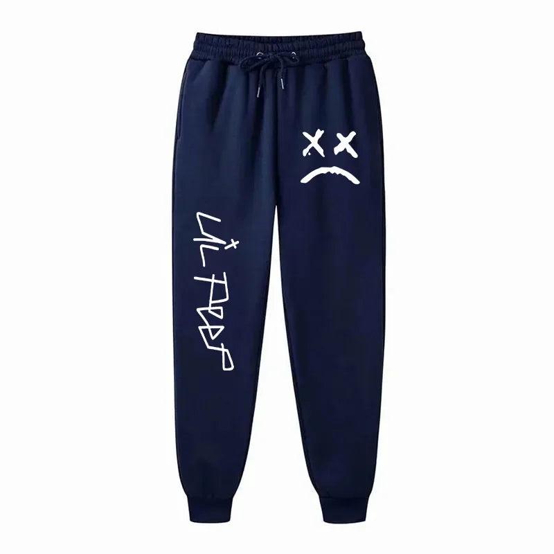 2024 New Running Jogging Pants Lil Peep Cry Baby Men Soft Bodybuilding Joggers Sweatpants Long Trousers Sport Training