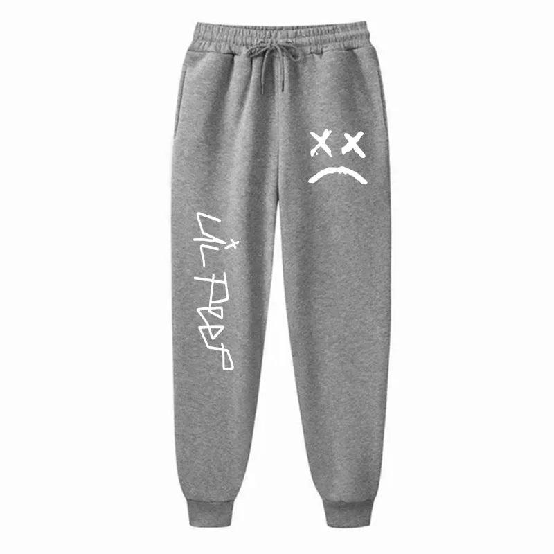 2024 New Running Jogging Pants Lil Peep Cry Baby Men Soft Bodybuilding Joggers Sweatpants Long Trousers Sport Training