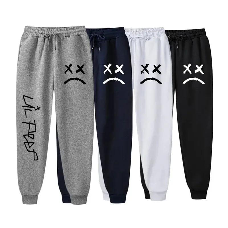 2024 New Running Jogging Pants Lil Peep Cry Baby Men Soft Bodybuilding Joggers Sweatpants Long Trousers Sport Training