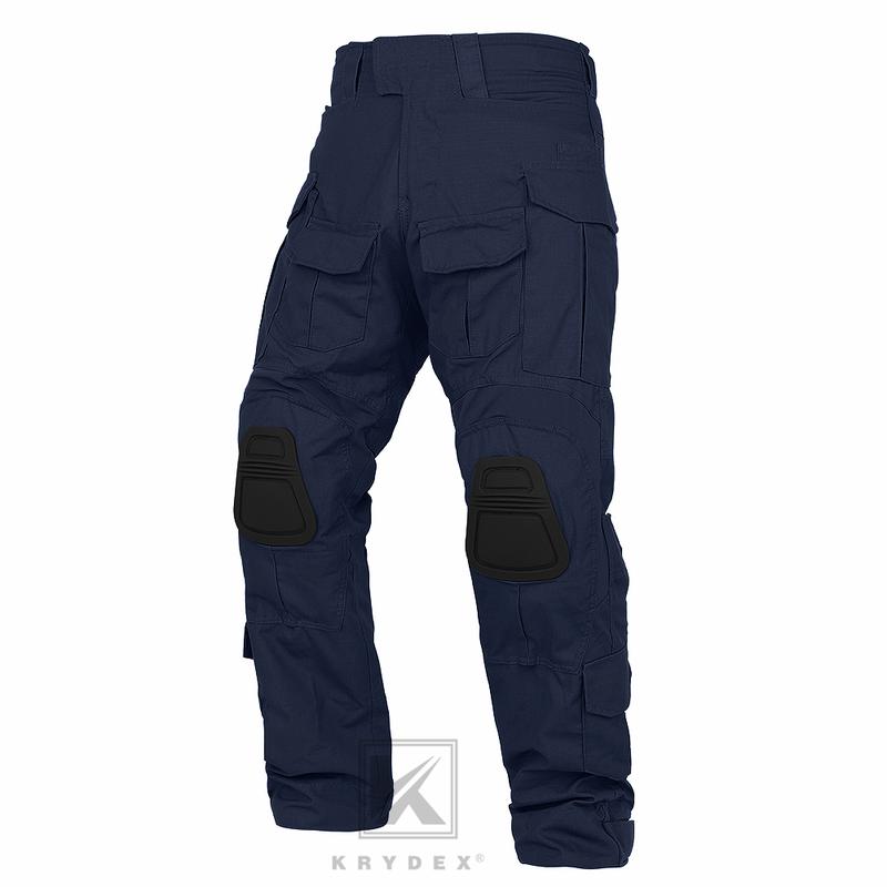 KRYDEX  G3 Combat Training Pants  Tactical Cargo Trousers With Knee Pads Men's Camo Print Waterproof Tactical Pants