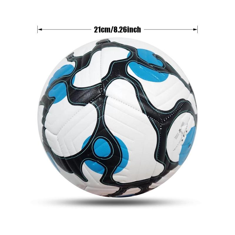 Personalized Soccer Ball, Standard No.5 Soccer Ball with Pump, Durable Football for Kids Outdoor, Summer Essentials