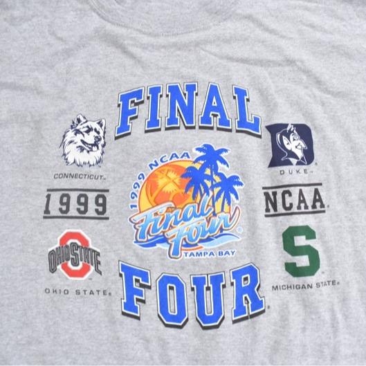 Vintage 1999 NCAA Final Four Collegiate Logo Athletic T-Shirt, NCAA Final Four Tee, Sportswear, Sportswear, Final Four, Men's Tshirt, Women's Tshirt