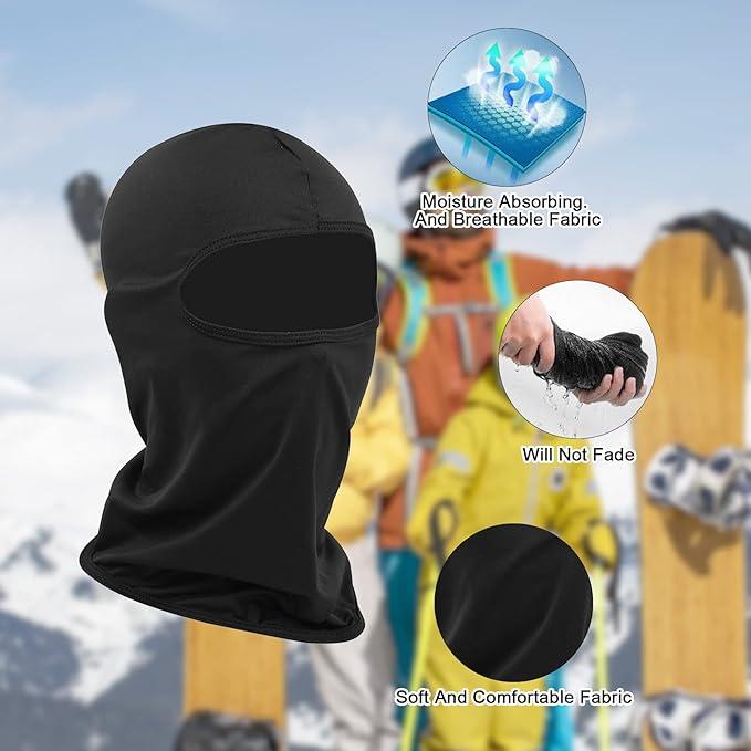 Balaclava Face Mask, Ski Mask for Men Women Football, Lightweight Sheisty Mask, Ninja Shiesty Sun Hood UV Protection