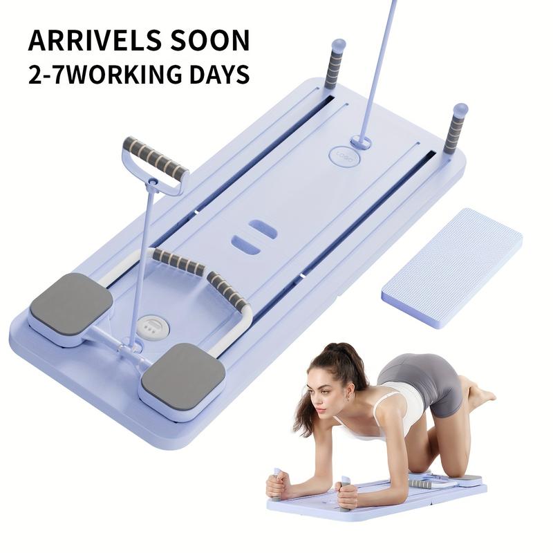 Multifunctional Fitness Board With Automatic Rebound, Abdominal Muscle Roller, - Core Training Ab Roller, Foldable Workout Machines, Home Pilates