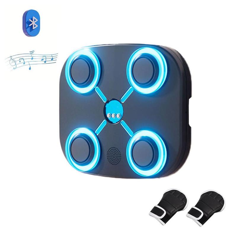 Music Boxing Target, Wall Mounted Boxing Machine with Bluetooth-compatible Sensor, Home Gym Exercise Punching Target, Boxing Gym Equipment