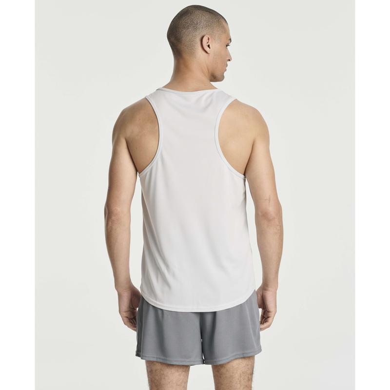 Real Essentials 5 Pack: Men's Mesh Y-Back Muscle Tank Top - Gym Workout & Bodybuilding Fitness (Available in Big & Tall)