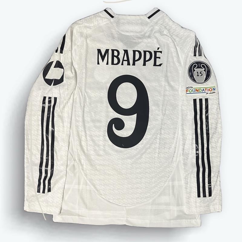 Soccer Jersey  Mbappe 9  Player Version  Slim Fit (Size Up)